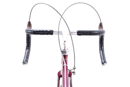 USED AS IS Vintage 1964 Hetchins Magnum Opus Vibrant Stay 24" Steel Road Bike Campagnolo 2x5 speed Brian Baylis Paint