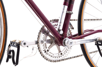USED AS IS Vintage 1964 Hetchins Magnum Opus Vibrant Stay 24" Steel Road Bike Campagnolo 2x5 speed Brian Baylis Paint