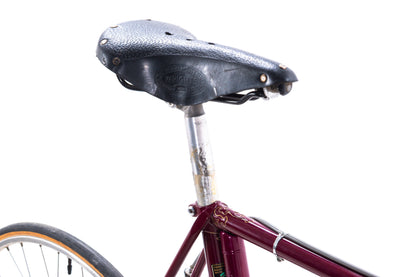 USED AS IS Vintage 1964 Hetchins Magnum Opus Vibrant Stay 24" Steel Road Bike Campagnolo 2x5 speed Brian Baylis Paint