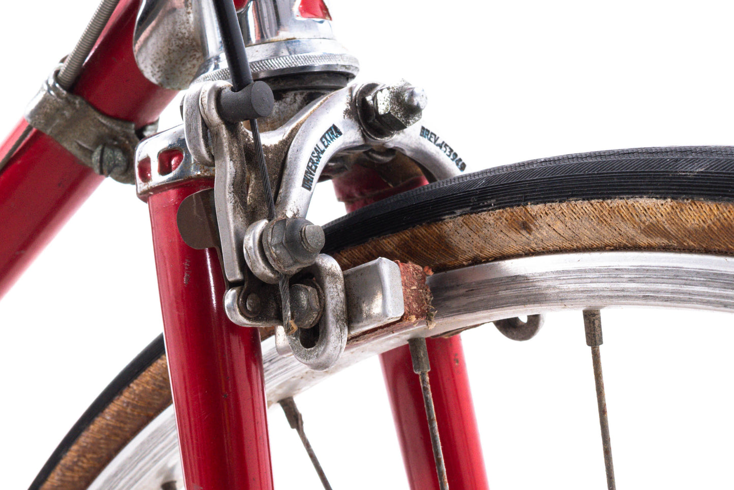 USED AS IS Vintage 1970's Windsor Carrera Lugged Steel Road Bike 23" Suntour 2x5 Speed Red