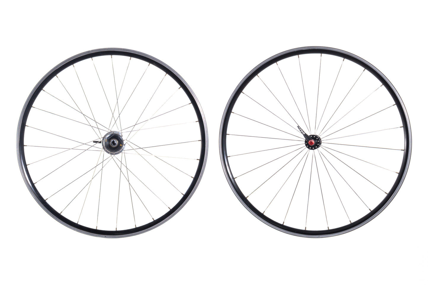 USED Kinlin XR26 700C Alloy Clincher Road Wheelset DT Swiss 240s Front Hub Cycle Ops Powertap Campagnolo Rear Hub Aero Spoke