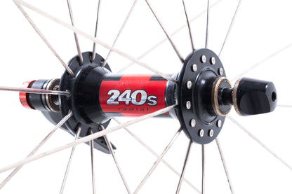 USED Kinlin XR26 700C Alloy Clincher Road Wheelset DT Swiss 240s Front Hub Cycle Ops Powertap Campagnolo Rear Hub Aero Spoke