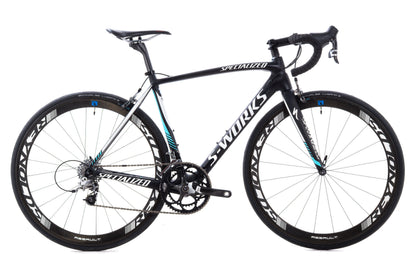 USED S-Works Specialized Tarmac SL4 Omega Pharma Quick-Step Edition 54cm SRAM Force 2x10 speed Reynolds Assault Carbon Wheels