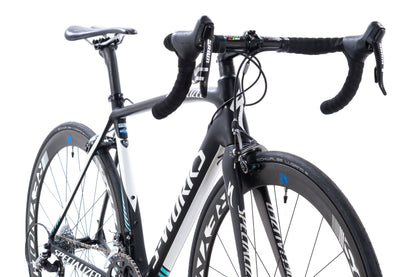 USED S-Works Specialized Tarmac SL4 Omega Pharma Quick-Step Edition 54cm SRAM Force 2x10 speed Reynolds Assault Carbon Wheels