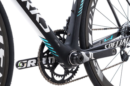 USED S-Works Specialized Tarmac SL4 Omega Pharma Quick-Step Edition 54cm SRAM Force 2x10 speed Reynolds Assault Carbon Wheels