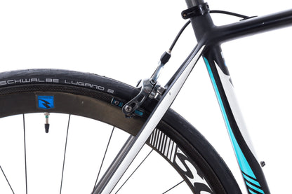 USED S-Works Specialized Tarmac SL4 Omega Pharma Quick-Step Edition 54cm SRAM Force 2x10 speed Reynolds Assault Carbon Wheels