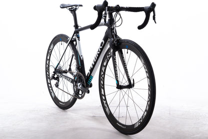 USED S-Works Specialized Tarmac SL4 Omega Pharma Quick-Step Edition 54cm SRAM Force 2x10 speed Reynolds Assault Carbon Wheels