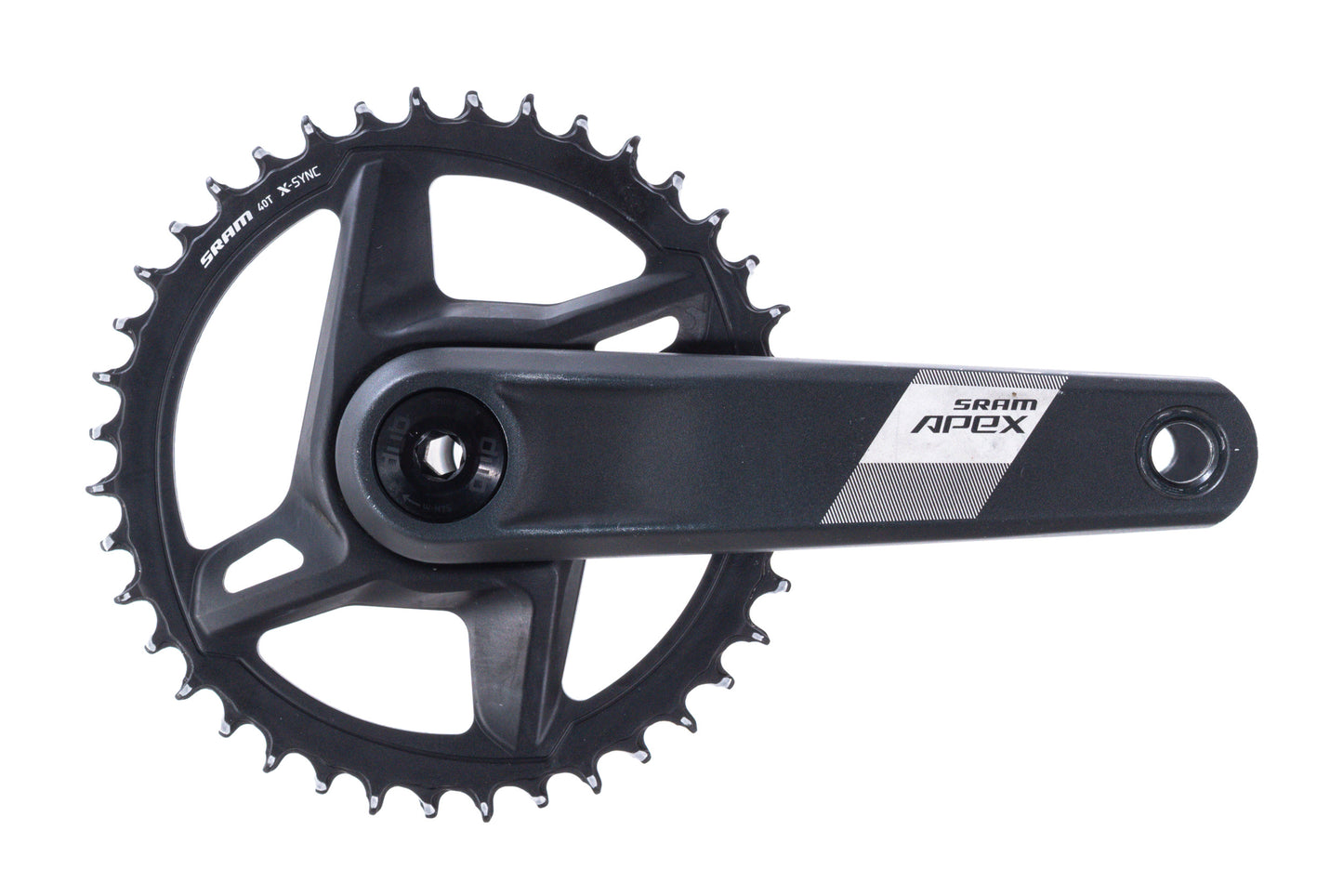 USED SRAM Apex Eagle HRD Mechanical 1x12 speed Groupset Kit 165mm 40T DUB Crank - Gravel, All-Road