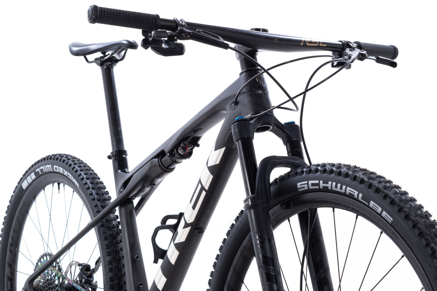 USED 2021 Trek Supercaliber XX1/GX AXS 18.5" Carbon Full Suspension XC Mountain Bike 29" Black