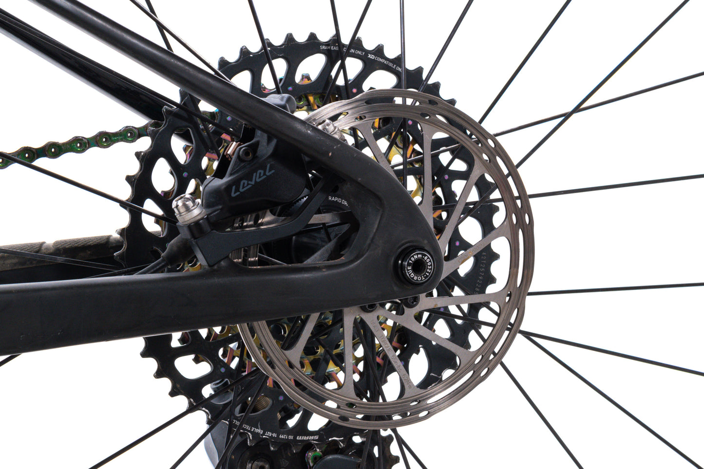 USED 2021 Trek Supercaliber XX1/GX AXS 18.5" Carbon Full Suspension XC Mountain Bike 29" Black