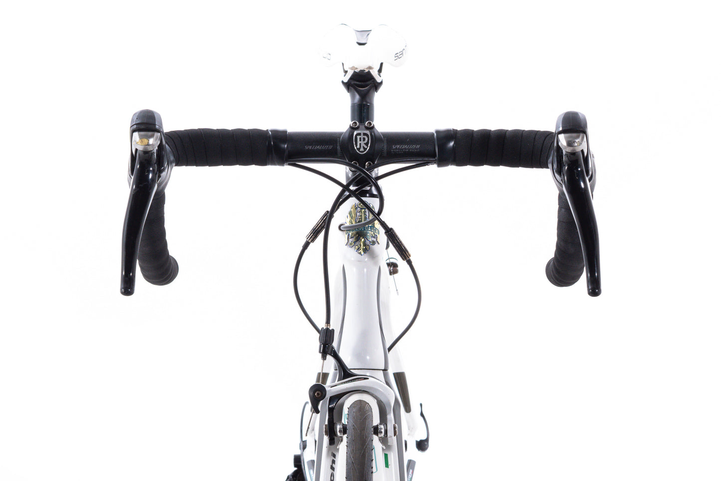 USED Bianchi Intenso 54cm Carbon Road Bike Shimano 105 2x11 Speed White/Black