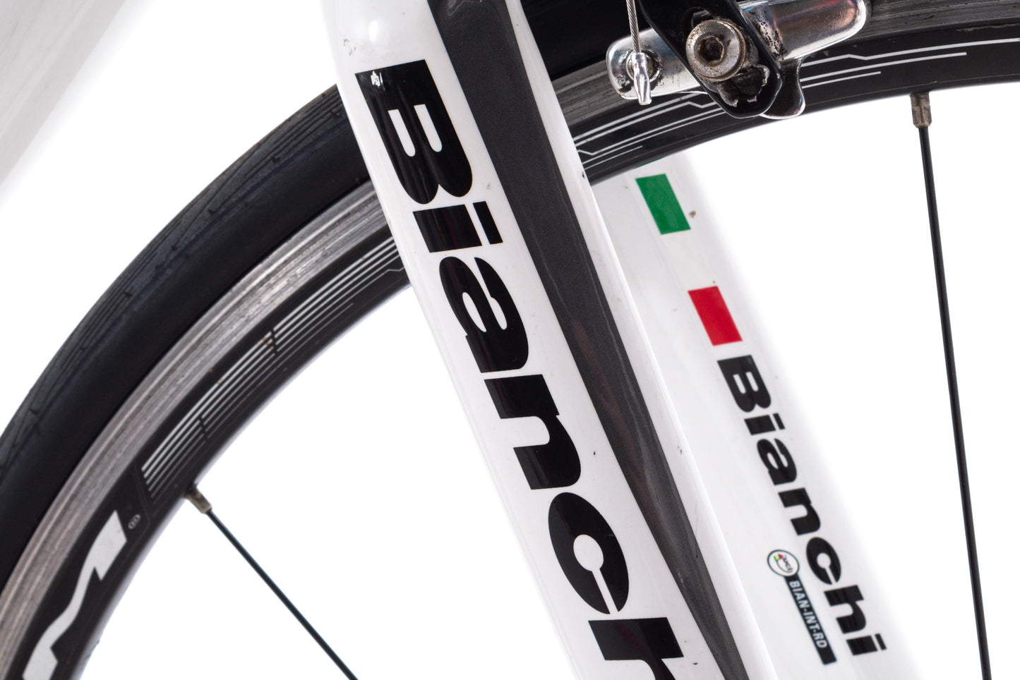 USED Bianchi Intenso 54cm Carbon Road Bike Shimano 105 2x11 Speed White/Black