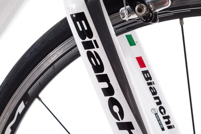 USED Bianchi Intenso 54cm Carbon Road Bike Shimano 105 2x11 Speed White/Black