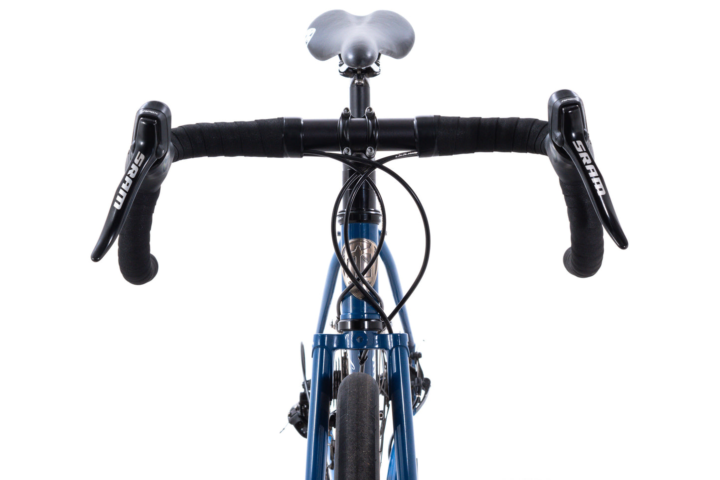 USED All-City Space Horse Disc 43cm Steel All-Road Bike SRAM Apex 2x10 speed 650B wheels Blue
