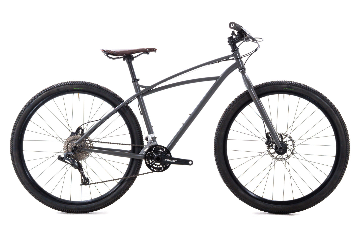 USED Trek Sawyer Medium Steel Rigid 29" Mountain Bike Gary Fisher Edition SRAM 2x9 speed Hydraulic Disc Gray