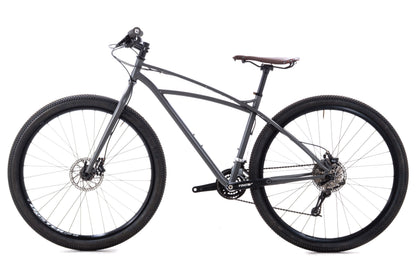 USED Trek Sawyer Medium Steel Rigid 29" Mountain Bike Gary Fisher Edition SRAM 2x9 speed Hydraulic Disc Gray