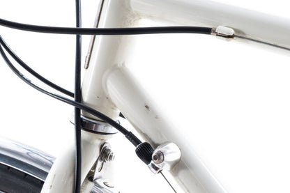 USED Public R18 Disc Steel Hybrid / Commuter Bike Small Shimano Sora 2x9 speed White