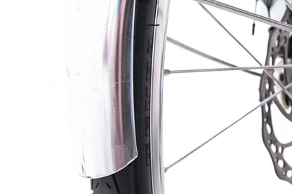 USED Public R18 Disc Steel Hybrid / Commuter Bike Small Shimano Sora 2x9 speed White