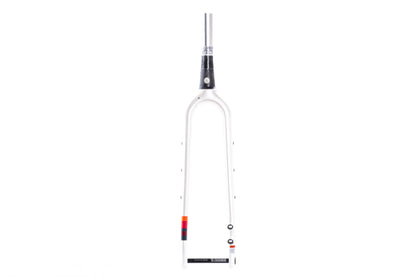 NEW Take Off Salsa Journeyer 700C/650B Carbon Gravel/All-Road Fork 12x100mm Thru Axle Flat Mount Disc Brake Tapered Steerer White