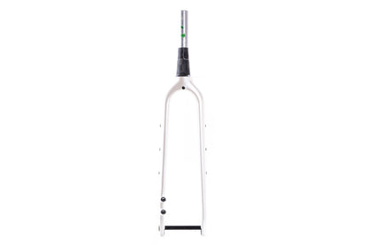 NEW Take Off Salsa Journeyer 700C/650B Carbon Gravel/All-Road Fork 12x100mm Thru Axle Flat Mount Disc Brake Tapered Steerer White