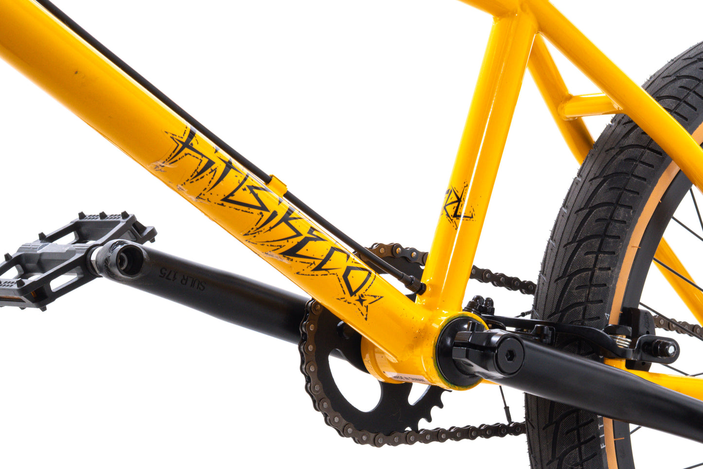 USED Fit Bike Co TRL 2XL All-Terrain BMX Bike Saxon Yellow