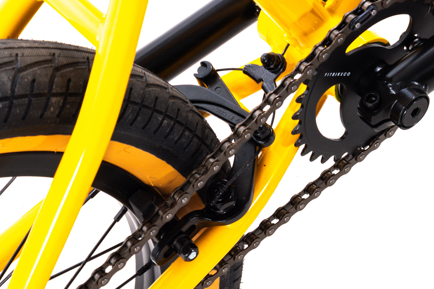 USED Fit Bike Co TRL 2XL All-Terrain BMX Bike Saxon Yellow