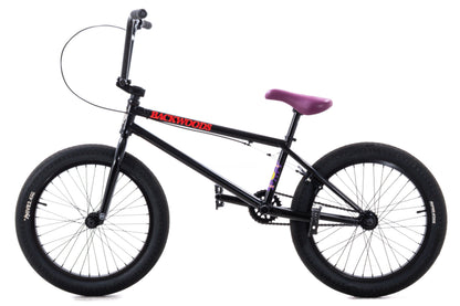 USED Kink Backwoods BMX Bike 21.5" Black 20" Wheels