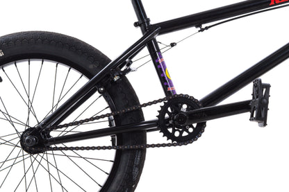 USED Kink Backwoods BMX Bike 21.5" Black 20" Wheels