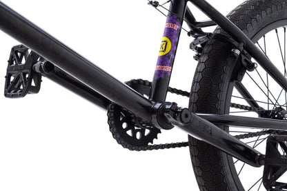 USED Kink Backwoods BMX Bike 21.5" Black 20" Wheels