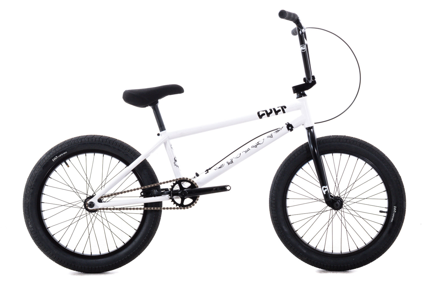 USED Cult Corey Walsh Signature BMX Bike 21.8" XL White