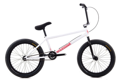 USED S&M Black Magic 21.5" BMX White/Red 20" Wheels Matty Aquizap Signature
