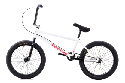 USED S&M Black Magic 21.5" BMX White/Red 20" Wheels Matty Aquizap Signature