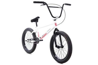 USED S&M Black Magic 21.5" BMX White/Red 20" Wheels Matty Aquizap Signature