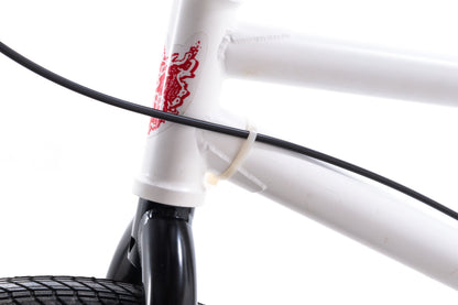 USED S&M Black Magic 21.5" BMX White/Red 20" Wheels Matty Aquizap Signature