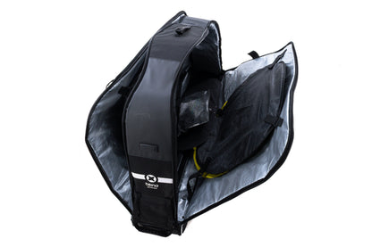USED Biknd Jetpack Bicycle Travel Bag with Internal Fork Mount Accessories