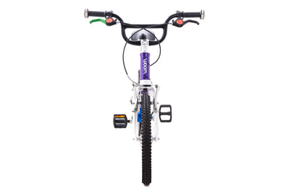 USED WOOM 3 Kids Bicycle 16" Rim Brake Single Speed Blue/Purple