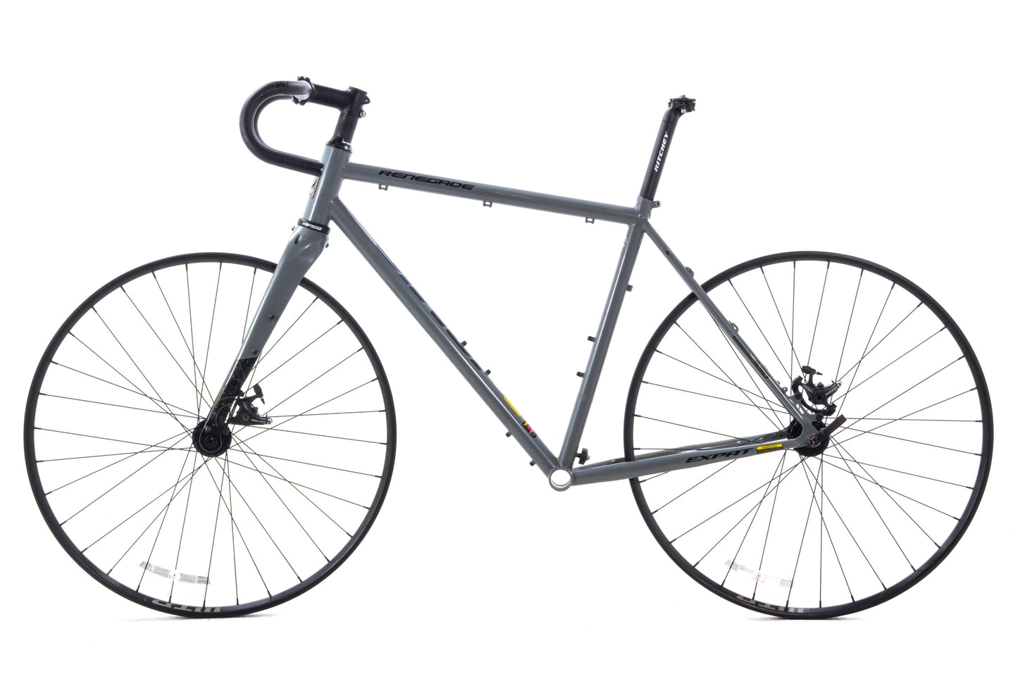 USED Jamis Renegade Expat LTD 54cm Steel Gravel/All-Road Rolling Chassis Frameset w/ 700C Wheels Carbon Fork