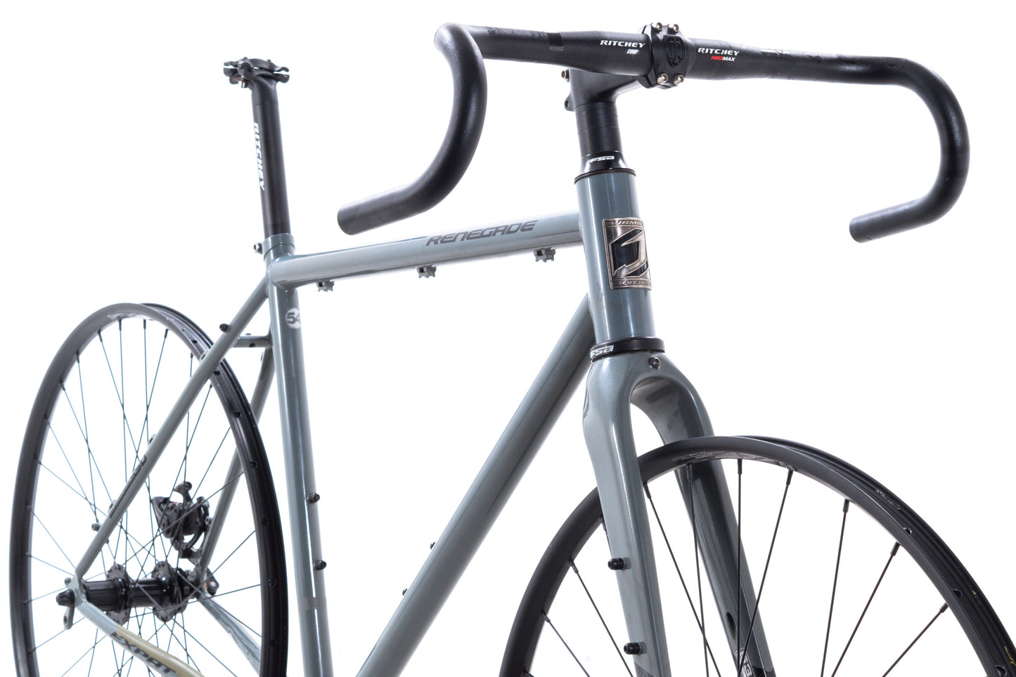 USED Jamis Renegade Expat LTD 54cm Steel Gravel/All-Road Rolling Chassis Frameset w/ 700C Wheels Carbon Fork