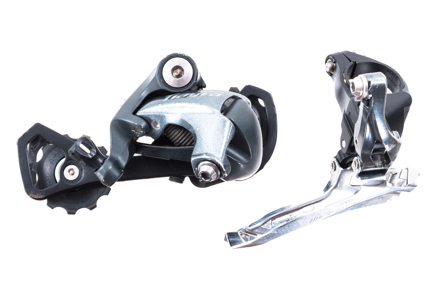 USED Shimano Tiagra 4700 2x10 speed Mini Road Groupset Shifters, Derailleurs, Cassette, FSA Compact Crank