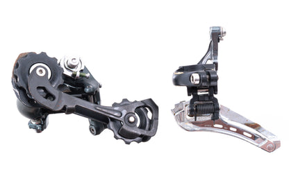 USED Shimano Tiagra 4700 2x10 speed Mini Road Groupset Shifters, Derailleurs, Cassette, FSA Compact Crank