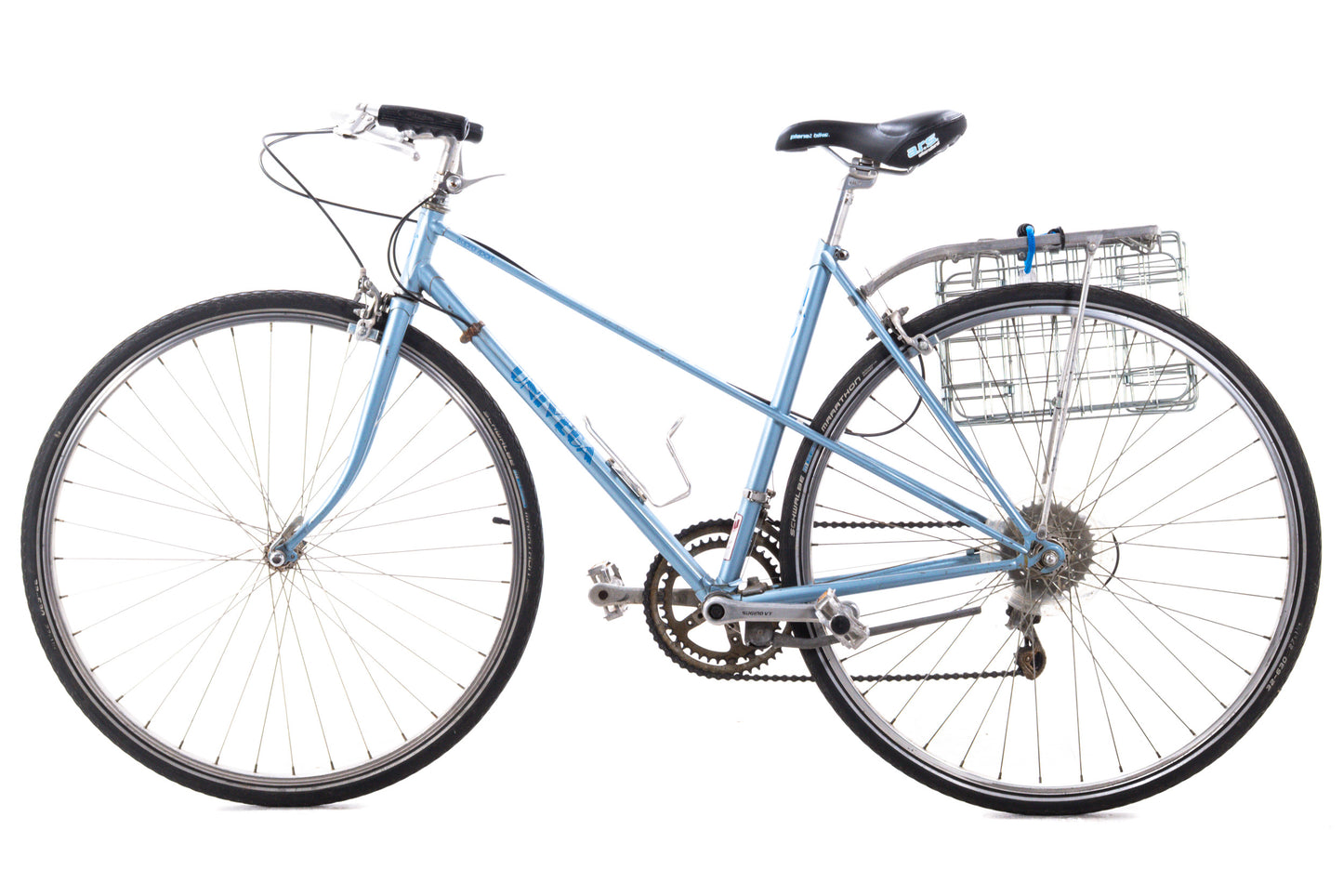 USED Vintage Univega Supra Sport Mixte Small Urban Cruiser Road Bike 27" Wheels -AS IS