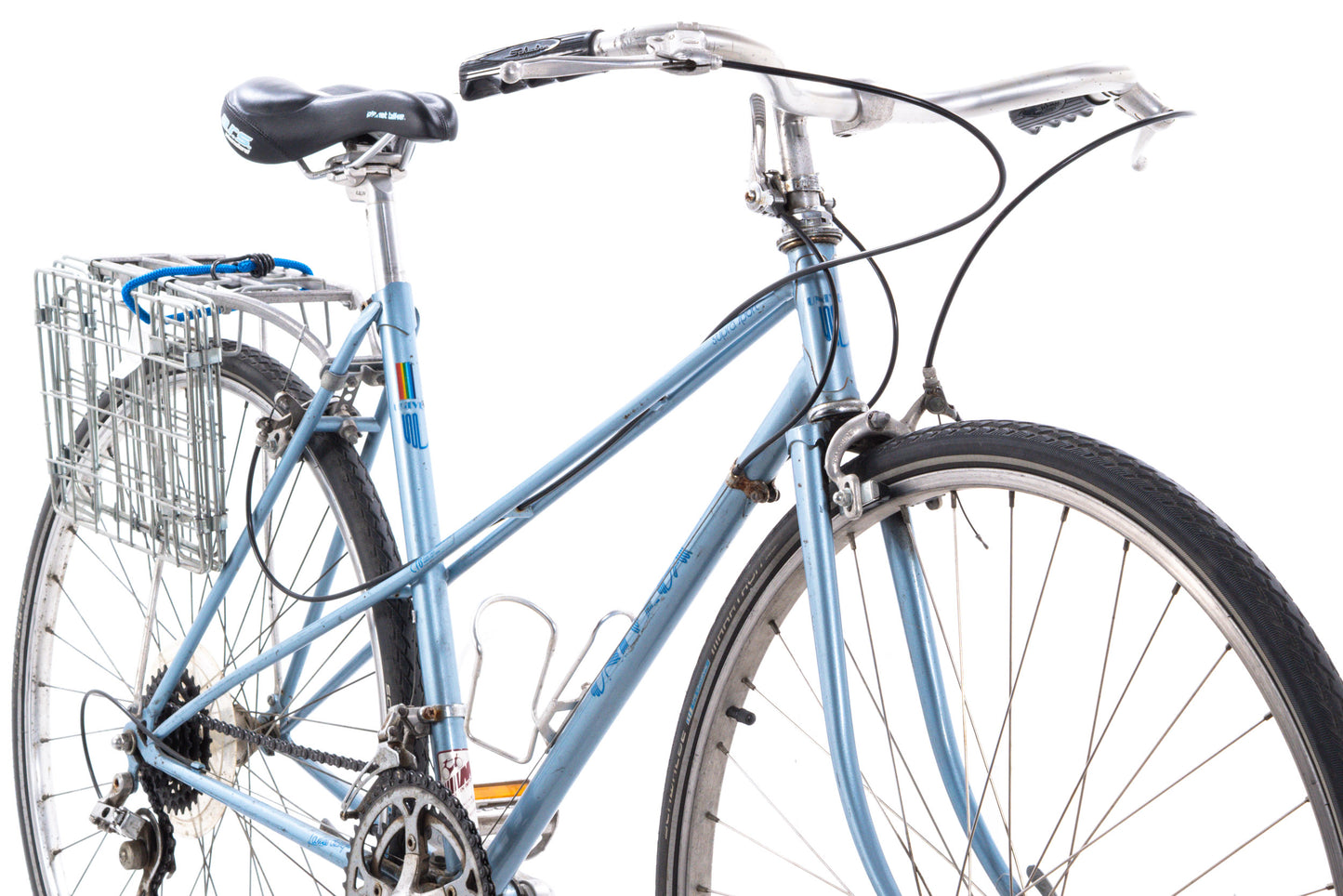 USED Vintage Univega Supra Sport Mixte Small Urban Cruiser Road Bike 27" Wheels -AS IS