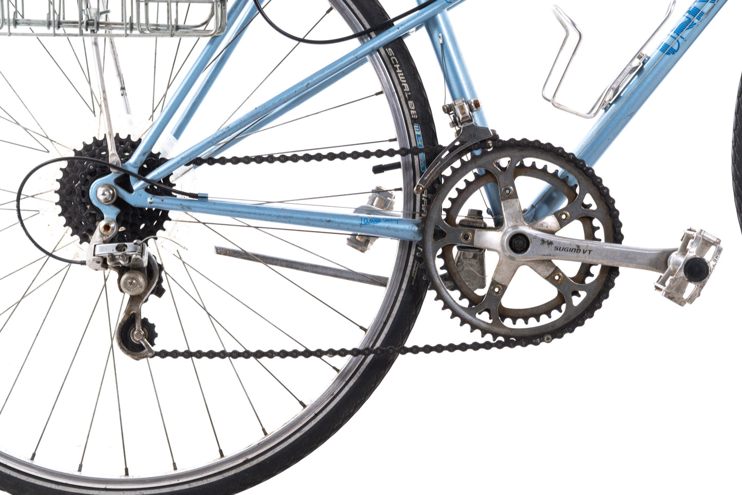 USED Vintage Univega Supra Sport Mixte Small Urban Cruiser Road Bike 27" Wheels -AS IS
