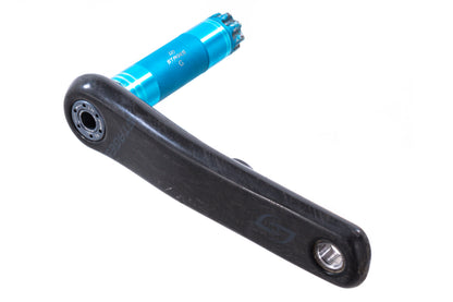 USED Stages 175mm Carbon Left non-drive Power Meter Crank Arm w/ DUB Spindle SRAM Mountain