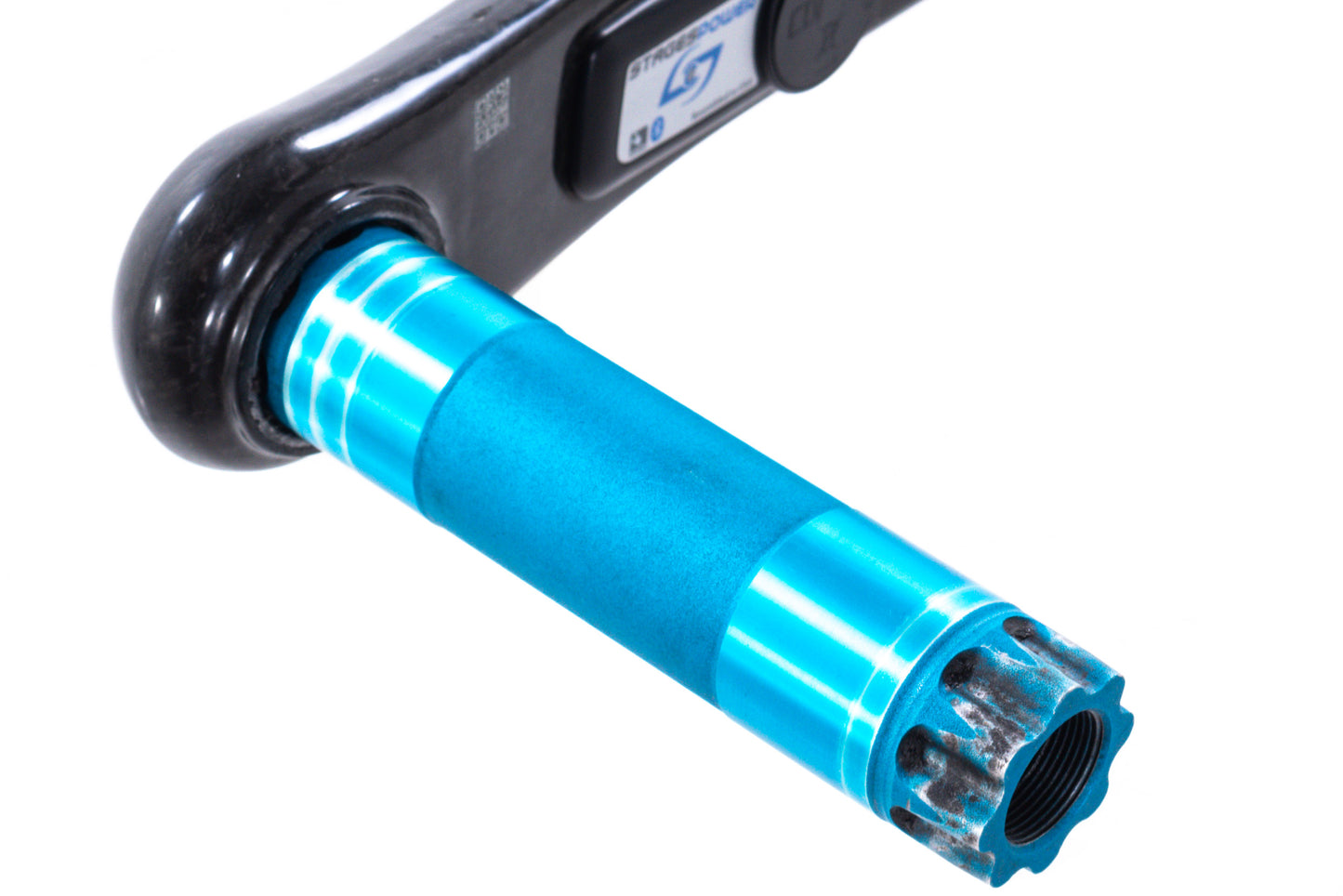 USED Stages 175mm Carbon Left non-drive Power Meter Crank Arm w/ DUB Spindle SRAM Mountain