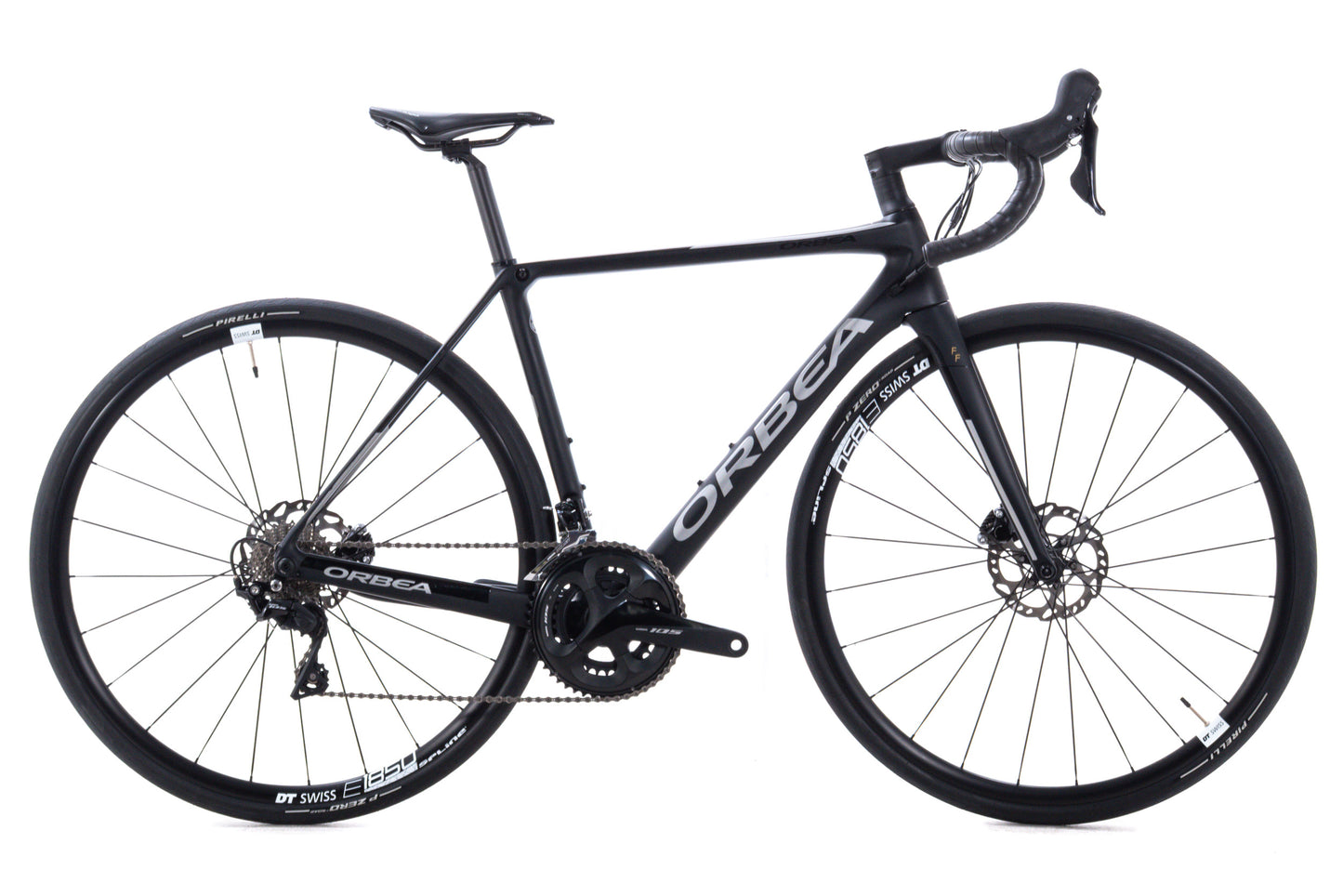 USED 2020 Orbea Orca M30Team-D 51cm Carbon Road Bike Shimano 105 2x11 Hydro Disc Black