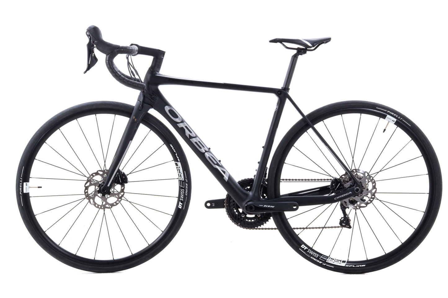 USED 2020 Orbea Orca M30Team-D 51cm Carbon Road Bike Shimano 105 2x11 Hydro Disc Black