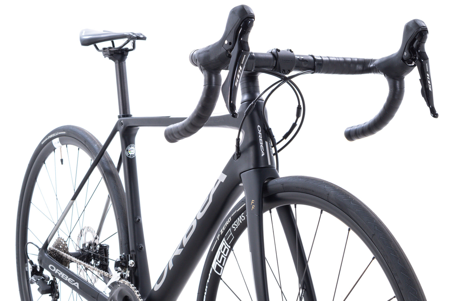 USED 2020 Orbea Orca M30Team-D 51cm Carbon Road Bike Shimano 105 2x11 Hydro Disc Black