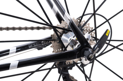 USED 2014 Cannondale SuperSix Evo 3 52cm Ultegra Carbon Road Bike 2x11 Speed Rim Brake Black