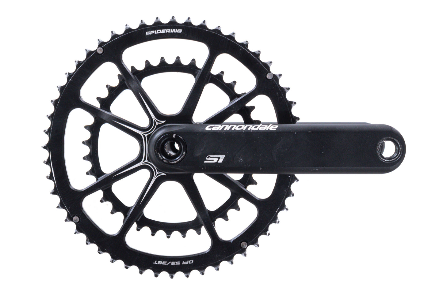 USED Cannondale Hollowgram Si Crankset 172.5mm 52/36T SpiderRing BB30/PF30